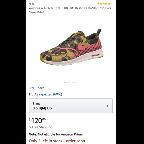 nike air max thea desert camo amazon